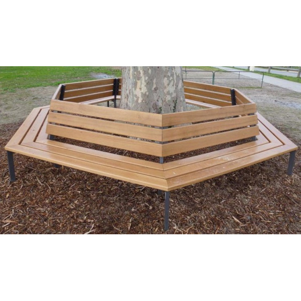 Banc Tour D Arbre Ovalequip Collectivites