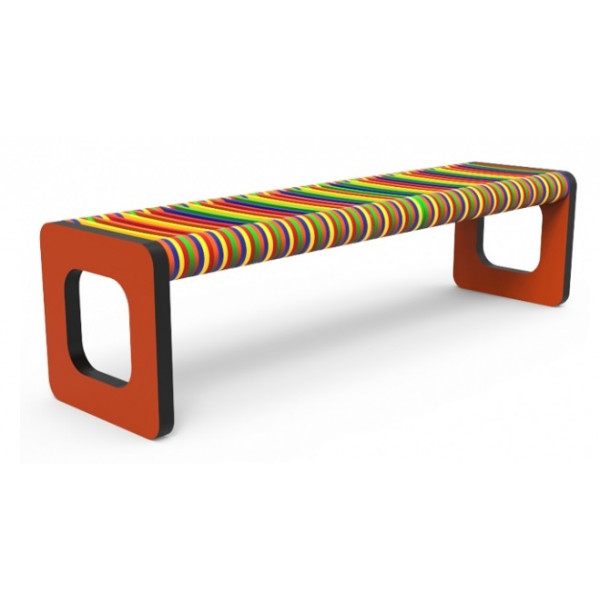 Banquette Hawai aire de jeux pour enfant Ovalequip