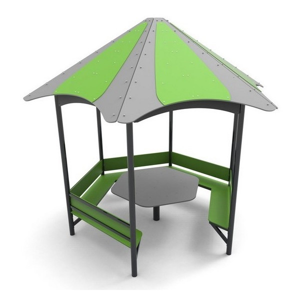 Cabane alts2 aire de jeux pour enfant Ovalequip