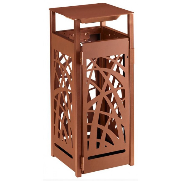 corbeille cybel mobilier urbain corbeilles ovalequip