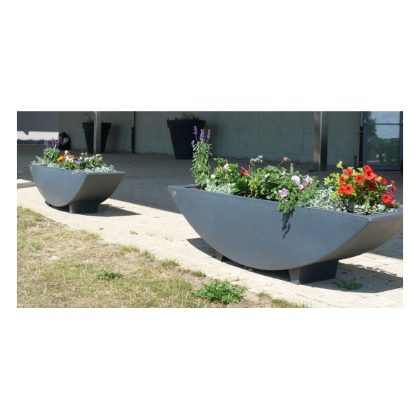 Jardinière Elipso fleurissement Ovalequip