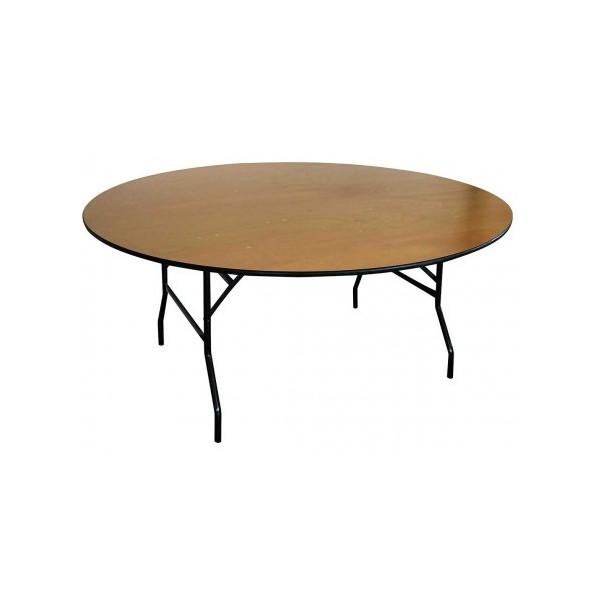 Table traiteur ronde matériels de festivités proposé par ovalequip