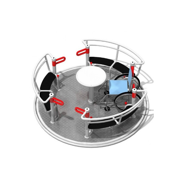 Tourniquet PMR aire de jeux pour enfant Ovalequip