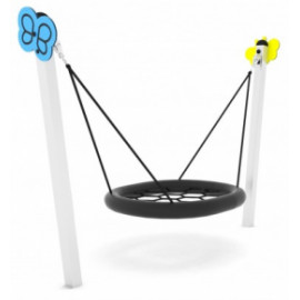 Nacelle papillon aire de jeux pour enfant Ovalequip