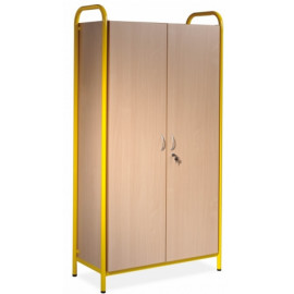 Armoire haute vue principale armoire haute mobilier scolaire Ovalequip