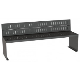 Banc Kub mobilier urbain bancs ovalequip