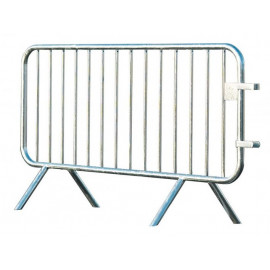 Version 2 m ou 2.5 m barrière de police mobilier urbain ovalequip
