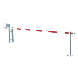 Vue principale Barrière levante aluminium mobilier urbain proposé par ovalequip