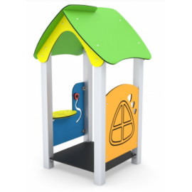 Cabane 0100 aire de jeux pour enfant cabanes ovalequip