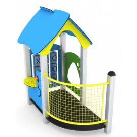 cabane 0101 aire de jeux pour enfants ovalequip