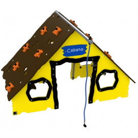 cabane elcab001 aire de jeux pour enfant Ovalequip