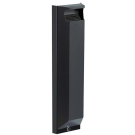 Version murale cendrier 3 litres mural mobilier urbain cendriers ovalequip