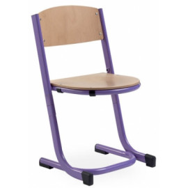 Chaise appui sur table mobilier scolaire Ovalequip