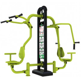 Combiné push pull fitness par Ovalequip