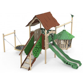 Hanok aire de jeux pour enfant Ovalequip