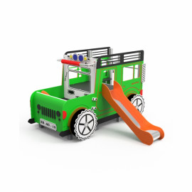 La jeep aire de jeux pour enfant Ovalequip