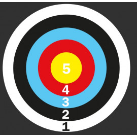Marelle Cible vue principale Marelle Cible aire de jeux pour enfantOvalequip