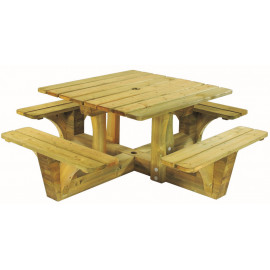 table Essen mobilier urbain tables pique nique proposé par ovalequip