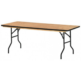 Table traiteur rectangle matériels de festivités proposé par ovalequip