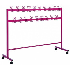 Vestiaire mobile maternelle vue principale Vestiaire mobile maternelle mobilier scolaire Ovalequip