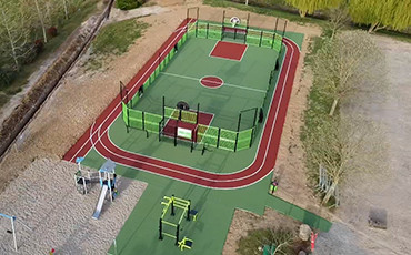 Terrain multisports Vaissac 82800 Ovalequip collectivités