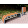 Banquette MB30 mobilier urbain bancs proposé par ovalequip