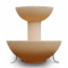 Cascade 2 niveaux fleurissement Ovalequip