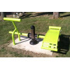 Combiné abdo lombaire fitness par Ovalequip