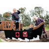 Mini bateau pirates aire de jeux pour enfant Ovalequip