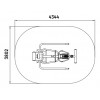 Rotary torso piston fitness par Ovalequip